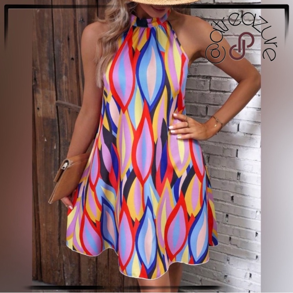 🆕 Multicolor Tunic Sundress